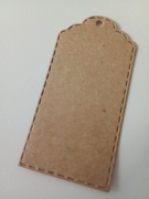 Etykiety zawieszki metki bileciki scrapbooking eko Kraft handmade