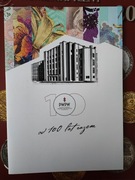 Gmach PWPW - znak wodny w folderze 