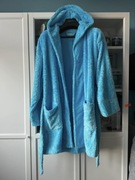 Szlafrok damski, niebieski, L