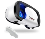 Okularz VR Gogle 3D 360 Do Telefonu Gier Z Bluetooth + Kontroler