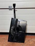 Uchwyt podstawka na TV monitor laptop + pasek mocujący czarny