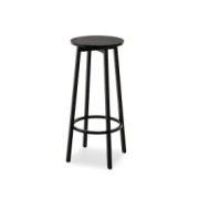 Hokery czarne  - 2 sztuki 