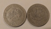 Monety 20zł Marceli Nowotko rok 1974. 2szt 