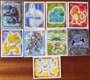Pokemon naklejki Merlin 1999