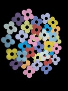 Gazetka wiosenna na okno z papieru 