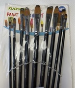 Pędzle do malowania akwarela 9 szt.