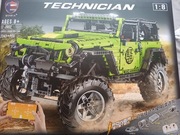 Jeep Wrangler z klocków aku- sterowany pilotem 2343 klocki 1:8 nie Lego