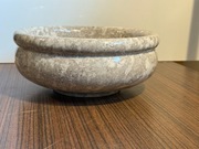 Misa Patera dekoracyjna z naturalnego kamienia 24,7 cm – marmur/trawertyn