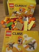 Lego Classic 10709 Pomarańczowy zestaw kreatywny - kompletny