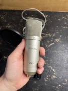 Mikrofon Pojemnościowy NOVOX NC-1 + pop filtr, koszyk, statyw, akcesoria.