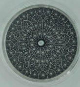 2019 Fiji 10$   Gothic Mandala Art.  3 oz 