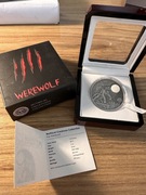 Palau, 10 Dolarów 2013 2 uncje 2 oz srebra Wilkołak - Nakład 999 szt