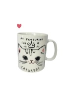 Duży kubek Home&You New Bone China – kotek