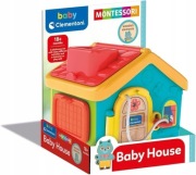 Zabawka edukacyjna Clementoni domek Montessori drewniany 18 m +