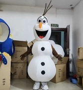Strój Olaf z Kraina Lodów dla dorosłych 175-195cm, cały zestaw, Król śniegu