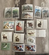 Znaczki pocztowe 17 sztuk