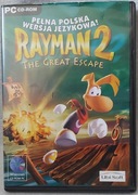 RAYMAN 2 THE GREAT ESCAPE Pełna Polska wersja językowa