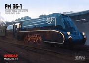 Angraf Nr 114 - Parowóz Pm36-1 skala 1/25