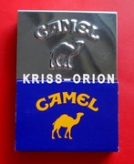 Zapałki Camel w Niklowanym  Etui - Oryginał 