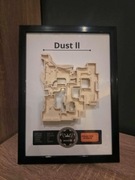 Ramka 3D DUST 2 Counter Strike 2 IDEALNY PREZENT nie-mirage nie-minecraft