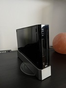 Nintendo Wii czarne zestaw kontrolerów