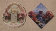 Magnes na lodówkę 2szt. TOKYO Kobe Edo Osaka Hiroszima Nagasaki Kioto(38) 