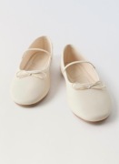 Baleriny Zara 30 kremowe 