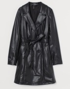 Płaszcz z ekoskóry h&m