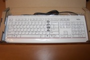 Fujitsu KB521 White Keyboard USB US ANSI / US INTL