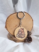 Brelok drewniany - kapibary