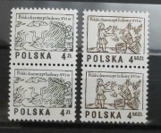 Fi: 2390 - 2391** parki pion. Polski drzeworyt ludowy XVI w. /II/.