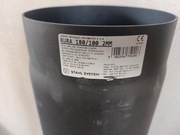 Rura stalowa kominkowa 1m fi 180
