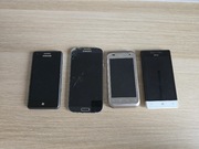 Zestaw telefonów Samsung i HTC