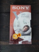 Kaseta VHS SONY premium  180 nowa