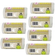 WORKI ŚMIECI BIO 12L 126 SZT BIODEGRADOWALNE 