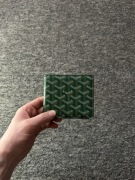 Portfel Goyard Zielony Stylowy Męski