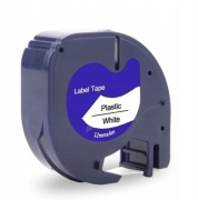 Taśma A59422 do Dymo Letra Tag biała 12 mm x 4 m