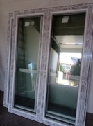 Okno nowe PCV  wys.210 szer 150 OD RĘKI. TANIO