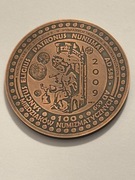 Patron numizmatyków. Fi 50 mm. Miedź. Gyges