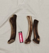 Poroże zestaw 3 szt naturalny Gryzak  dla psa  16-20cm 