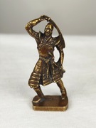 Figurka kolekcjonerska metalowa samuraj wojownik VINTAGE 