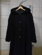 płaszcz XXL coat kurtka wełna wool wełniany wool blend strukturalny textu