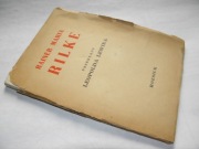 Reiner M.Rilke Poezje (autograf tłumacza )