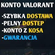 KONTO VALORANT | KONTO Z KNIFE + INNE SKINY  | GWARANCJA