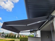 Markiza tarasowa balkonowa Antracyt, firmy Royal
