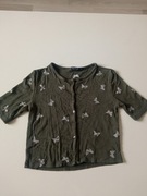 Stradivarius krótki top bluzka rozpinana damska r XS