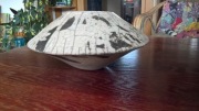 Wazon raku Anat Benson Pottery UFO (916)
