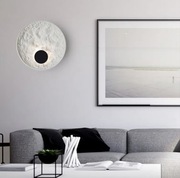 Piękny kinkiet LED z żywicy w stylu Nordyckim