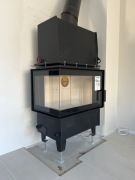 Wkład kominkowy z płaszczem wodnym