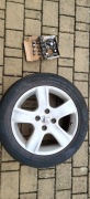 Alufelgi Peugeot 307SW z oponami letnimi+komplet śrub